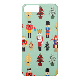 Capa Para iPhone Da Case-Mate Nutcrackers bonitos e árvores de Natal