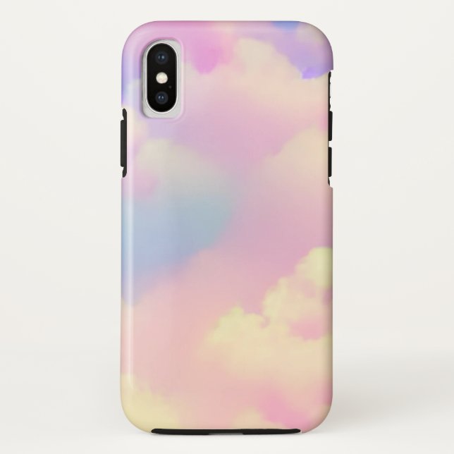 Capa Para iPhone, Case-Mate Nuvens do Dreamy Pastel em matizes suaves (Verso)