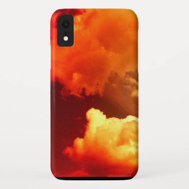 CAPA PARA iPhone, Case-Mate  NUVENS NO CÉU VERMELHO (Verso)