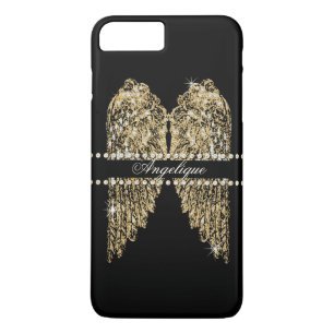 Capa Para iPhone Da Case-Mate O anjo dourado do olhar da jóia do diamante de n