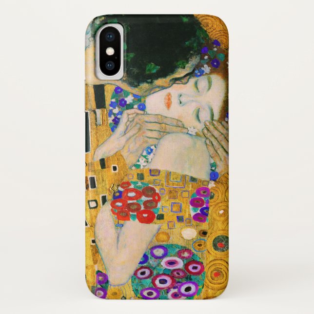 Capa Para iPhone, Case-Mate O Beijo de Gustav Klimt (Verso)