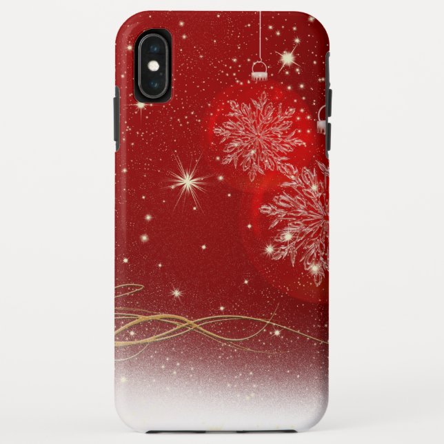 Capa Para iPhone, Case-Mate O brilho brilhante à moda do Natal Sparkles (Verso)