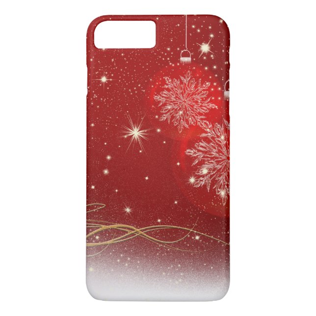 Capa Para iPhone, Case-Mate O brilho brilhante à moda do Natal Sparkles (Verso)