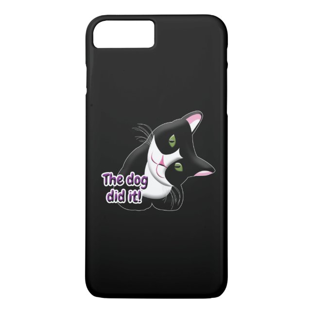 Capa Para iPhone, Case-Mate O cão fez isso, Cat (Verso)