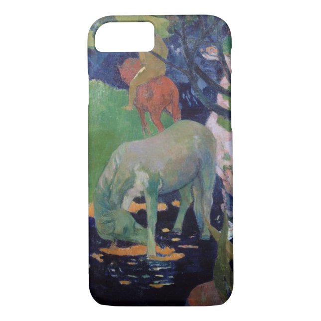 Capa Para iPhone, Case-Mate O Cavalo Branco, Gauguin (Verso)