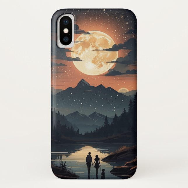 Capa Para iPhone, Case-Mate O céu noturno (Verso)