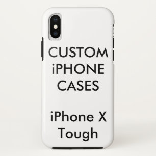 Capa Para iPhone X O costume personalizou a caixa dura resistente do