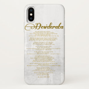 Capa Para iPhone Da Case-Mate O Desiderata "Coisas Desejadas"