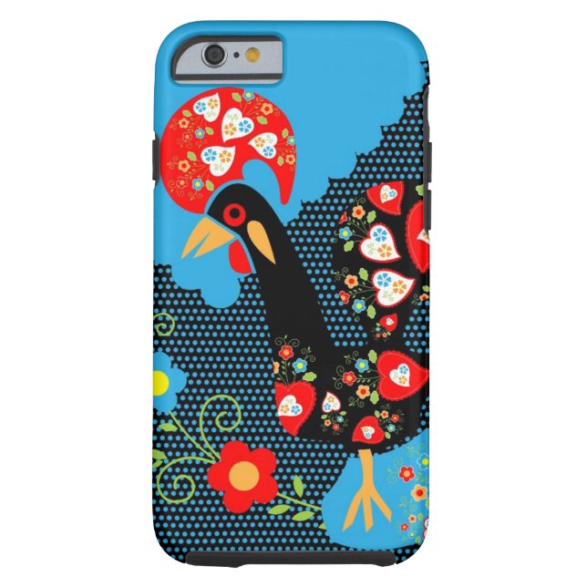 Capa Para iPhone, Case-Mate O galo de Portugal (Verso)