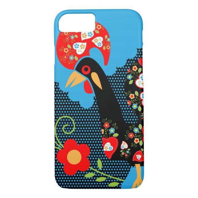 Capa Para iPhone, Case-Mate O galo de Portugal (Verso)