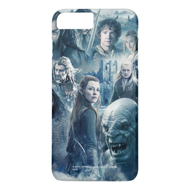 Capa Para iPhone, Case-Mate O gráfico do caráter de cinco exércitos (Verso)