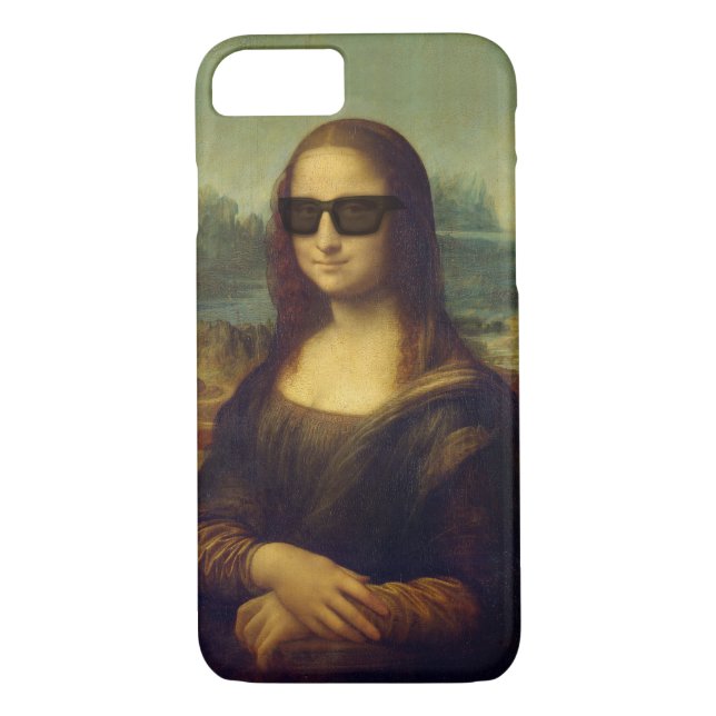 Capa Para iPhone, Case-Mate O hipster protege da Vinci Mona Lisa (Verso)