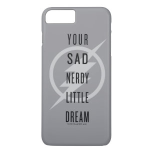 Capa iPhone 8 Plus/7 Plus O   instantâneo "seu sonho pequeno Nerdy triste "