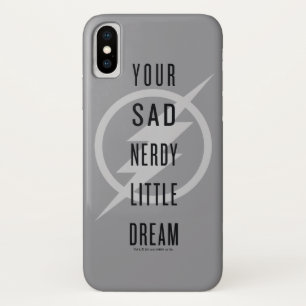 Capa Para iPhone Da Case-Mate O instantâneo "seu sonho pequeno Nerdy triste "