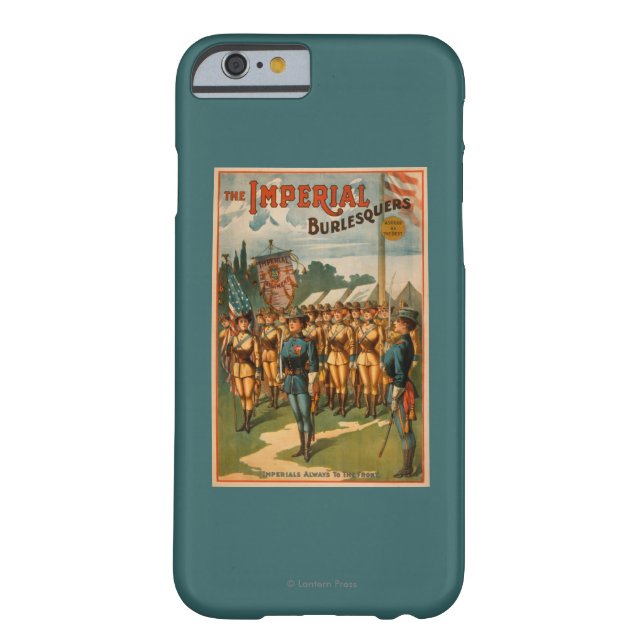 Capa Para iPhone, Case-Mate O jogo fêmea imperial dos soldados de Burlesquers (Verso)