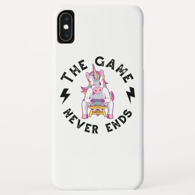Capa Para iPhone, Case-Mate O jogo nunca acaba (Verso)
