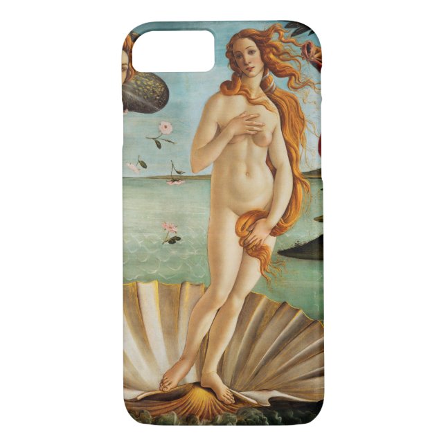 Capa Para iPhone, Case-Mate O Nascimento de Vênus (detalhe), Sandro Botticelli (Verso)