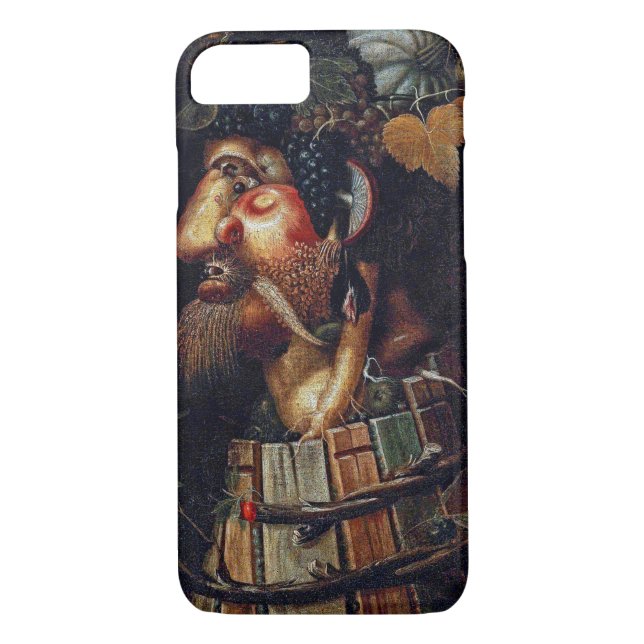 Capa Para iPhone, Case-Mate O outono, Arcimboldo (Verso)