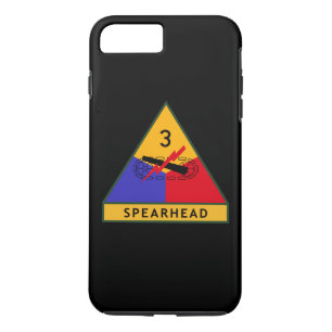 Capa Para iPhone Da Case-Mate ó Preto do "Spearhead" da divisão blindada