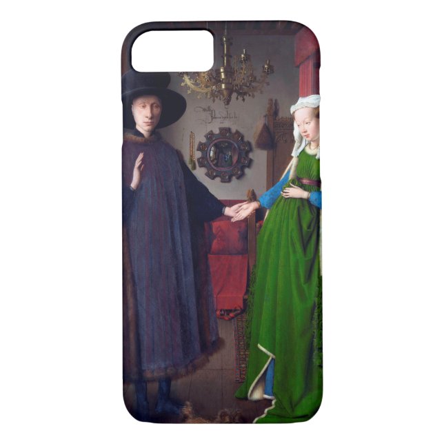 Capa Para iPhone, Case-Mate O Retrato Arnolfini, Jan van Eyck (Verso)