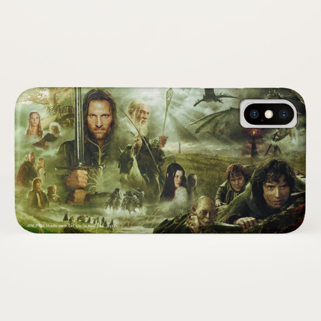 Capa Para iPhone, Case-Mate O SENHOR DO filme RINGS Poster Art (Verso (Horizontal))