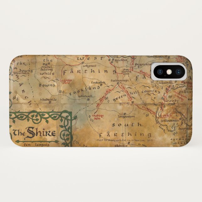 CAPA PARA iPhone, Case-Mate  O SHIRE™ (Verso (Horizontal))