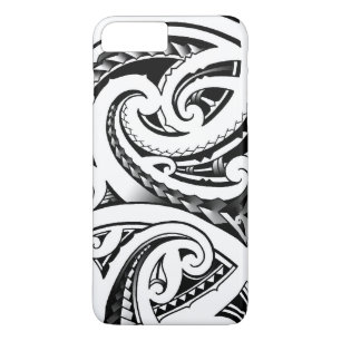 Capa Para iPhone Da Case-Mate O tatuagem maori projeta o moko de Nova Zelândia