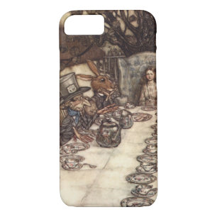 Capa Para iPhone Da Case-Mate O tea party louco do Hatter por Arthur Rackham