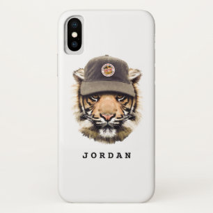 Capa Para iPhone Da Case-Mate O tigre surfando   adiciona seu nome