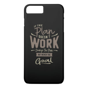 Capa iPhone 8 Plus/7 Plus Objetivos - Cotações Motivacionais