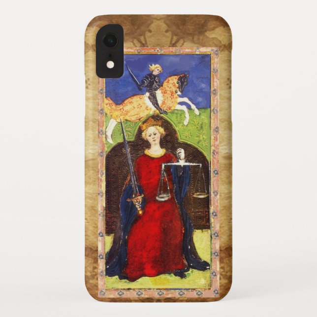 CAPA PARA iPhone, Case-Mate  OBJETIVOS DE RENASCIMENTO ANTICOS 8/JUSTIÇA (Verso)