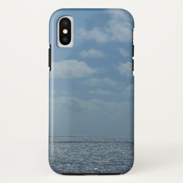 Capa Para iPhone, Case-Mate Oceano Azul do Mar de Caribe Sunny (Verso)