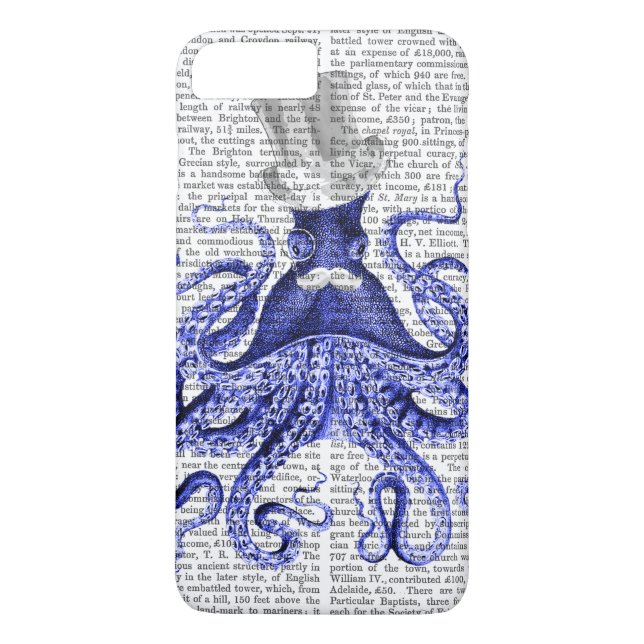 Capa Para iPhone, Case-Mate Octopus Sobre Cidade (Verso)