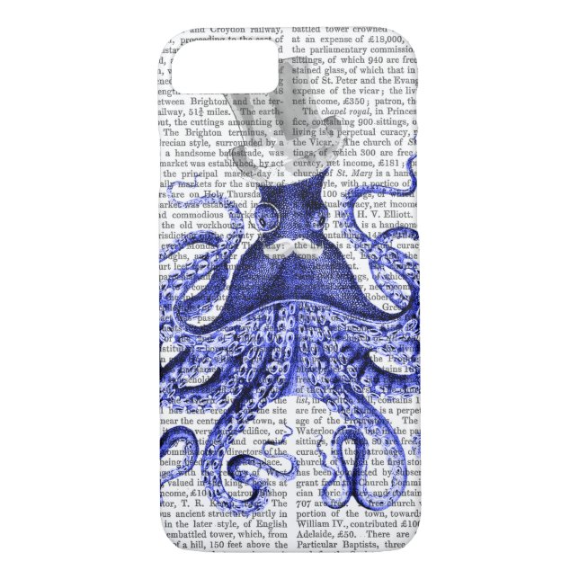 Capa Para iPhone, Case-Mate Octopus Sobre Cidade (Verso)