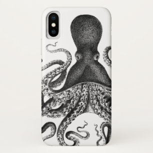 Capa Para iPhone Da Case-Mate + Octopus Vintage +