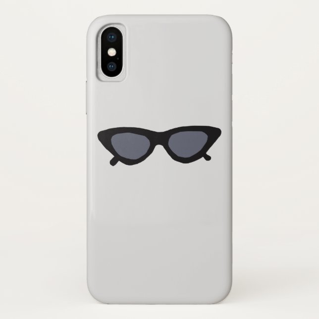 Capa Para iPhone, Case-Mate Óculos de sol Elegante Pretos (Verso)