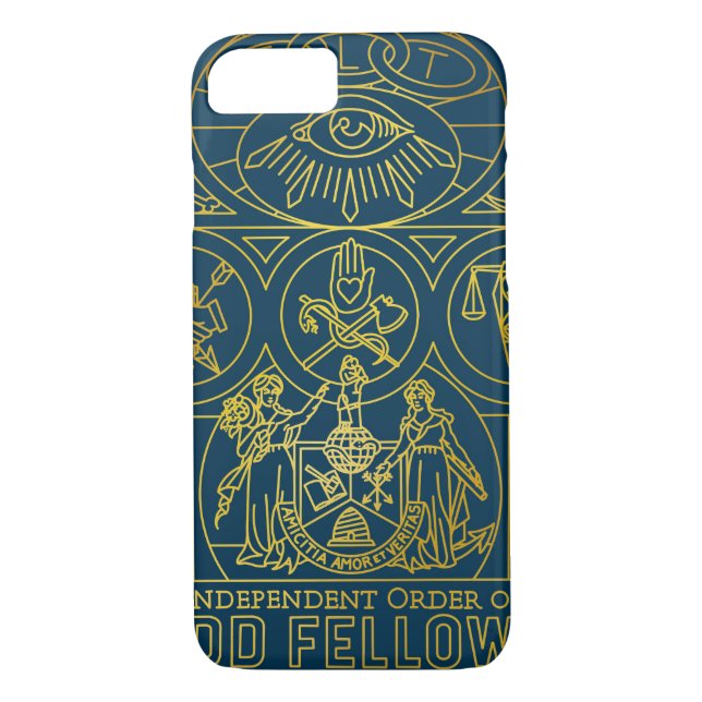 Capa Para iPhone, Case-Mate Odd Fellows SGL Mural Monoline (Verso)