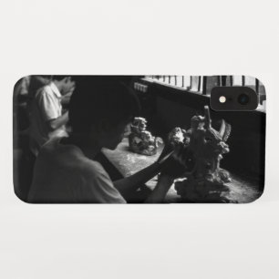 Capa Para iPhone Da Case-Mate Oficina de escultura em pedra vintage Guilin China