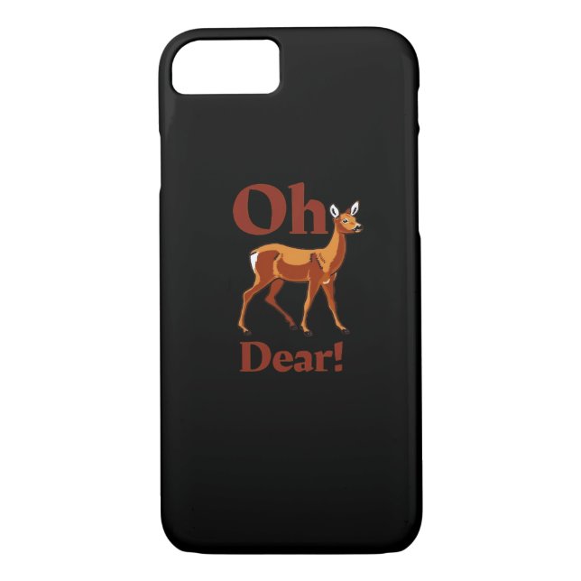 Capa Para iPhone, Case-Mate Oh Dear Trendy Clean Design  (Verso)
