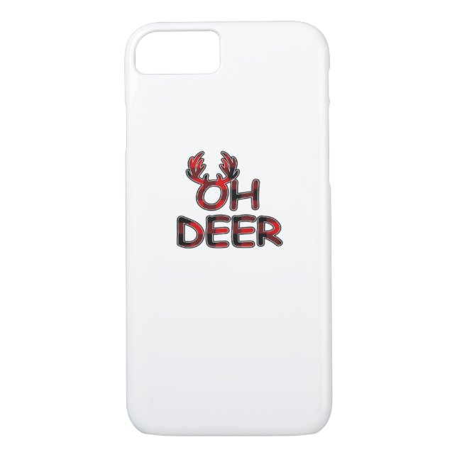 Capa Para iPhone, Case-Mate Oh Deer Clean Layout  (Verso)
