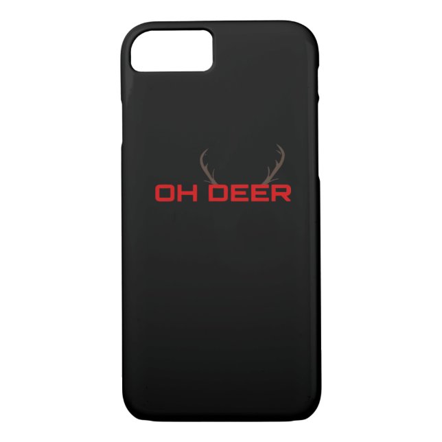 Capa Para iPhone, Case-Mate Oh Deer Minimal Aesthetic Vibe  (Verso)