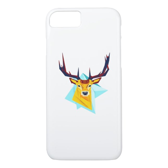 Capa Para iPhone, Case-Mate Oh Deer Minimal Rustic Style  (Verso)