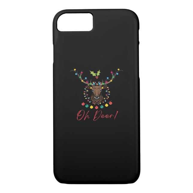 Capa Para iPhone, Case-Mate Oh Deer Modern Aesthetic  (Verso)