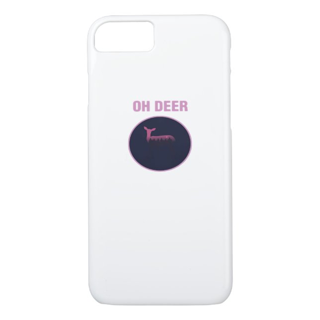 Capa Para iPhone, Case-Mate Oh Deer Modern Aesthetic  (Verso)