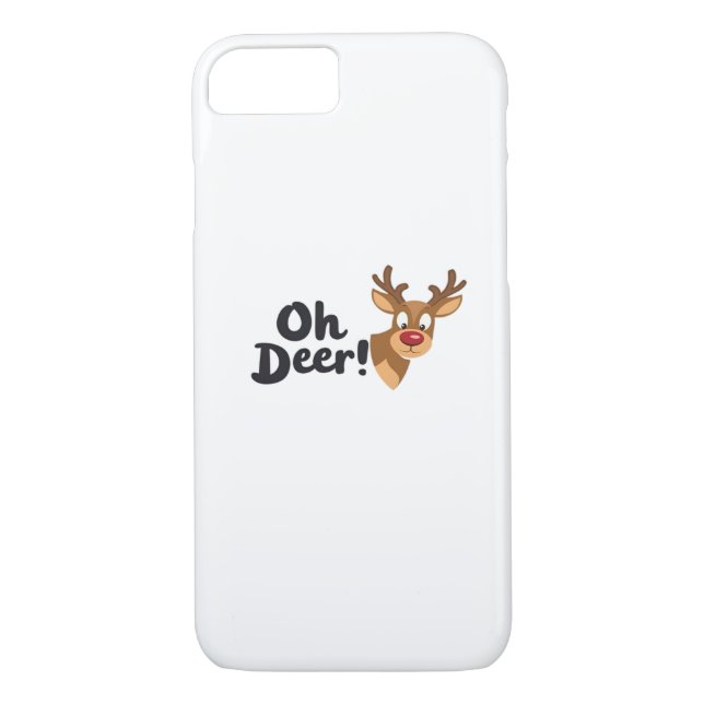 Capa Para iPhone, Case-Mate Oh Deer Modern Aesthetic Style  (Verso)