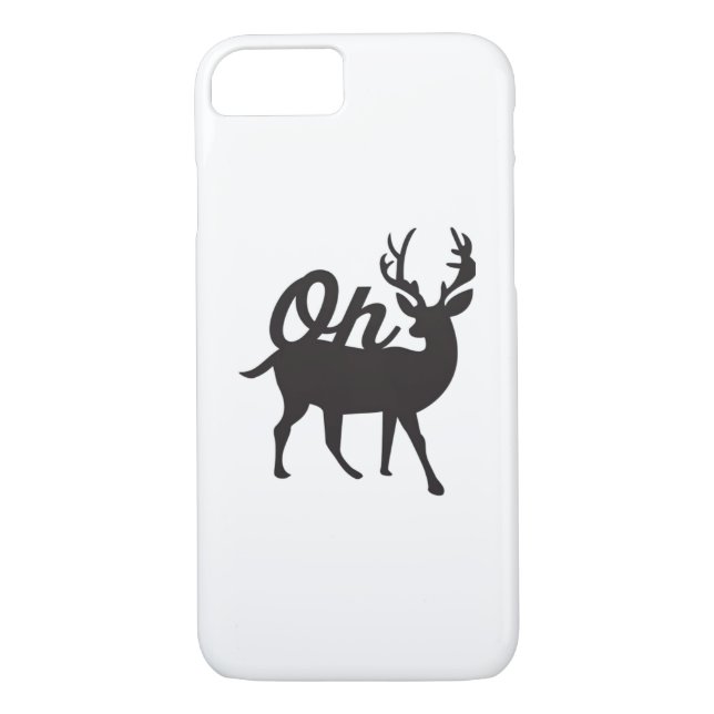 Capa Para iPhone, Case-Mate Oh Deer Retro Classic Vibe  (Verso)