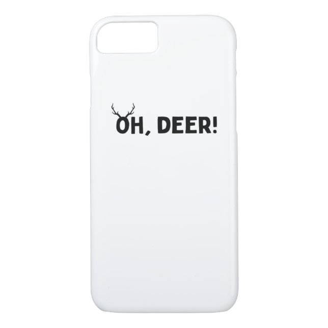Capa Para iPhone, Case-Mate Oh Deer Simple Aesthetic  (Verso)