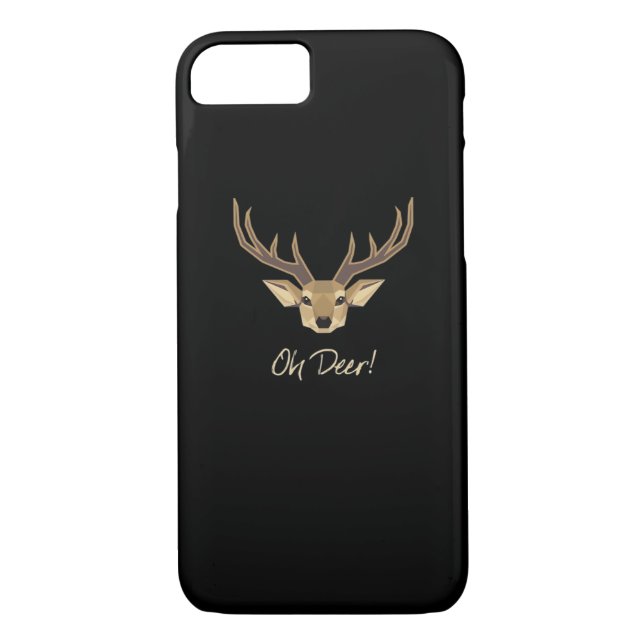 Capa Para iPhone, Case-Mate Oh Deer Whimsical Artistic Expression  (Verso)
