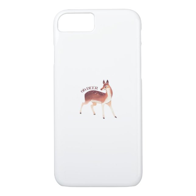 Capa Para iPhone, Case-Mate Oh Deer Whimsical Creative Design  (Verso)