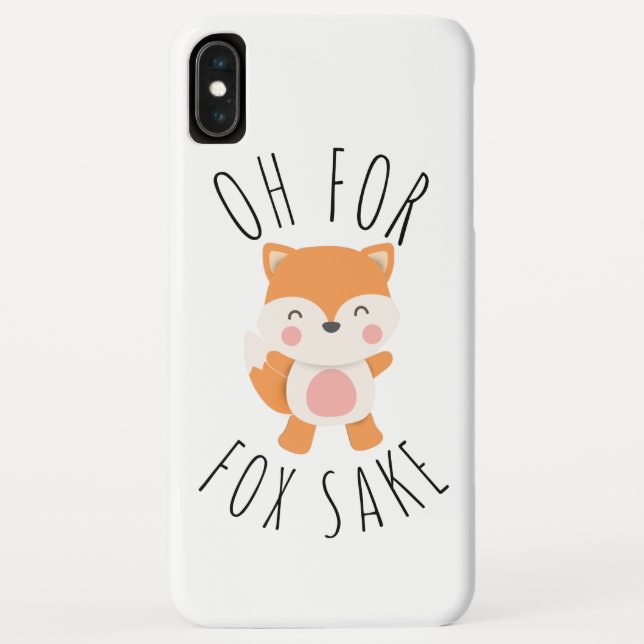 Capa Para iPhone, Case-Mate Oh para Fox Sake (Verso)